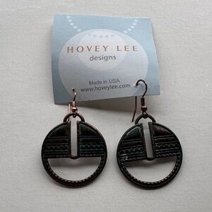 Fay Canyon Circular Copper Earrings